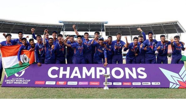 The Indian youth won the fifth title by defeating England 2022